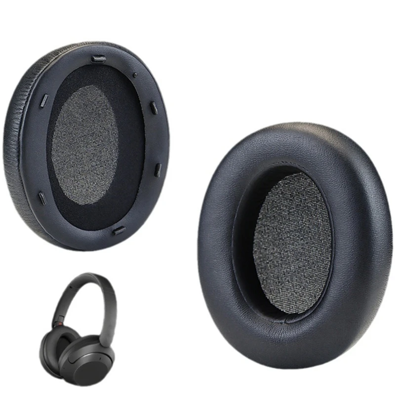 Soft Ear Pads Durable Ear Cushions for sony WHXB910N XB910N Headphones Earcups Earmuff Earcups With Buckle