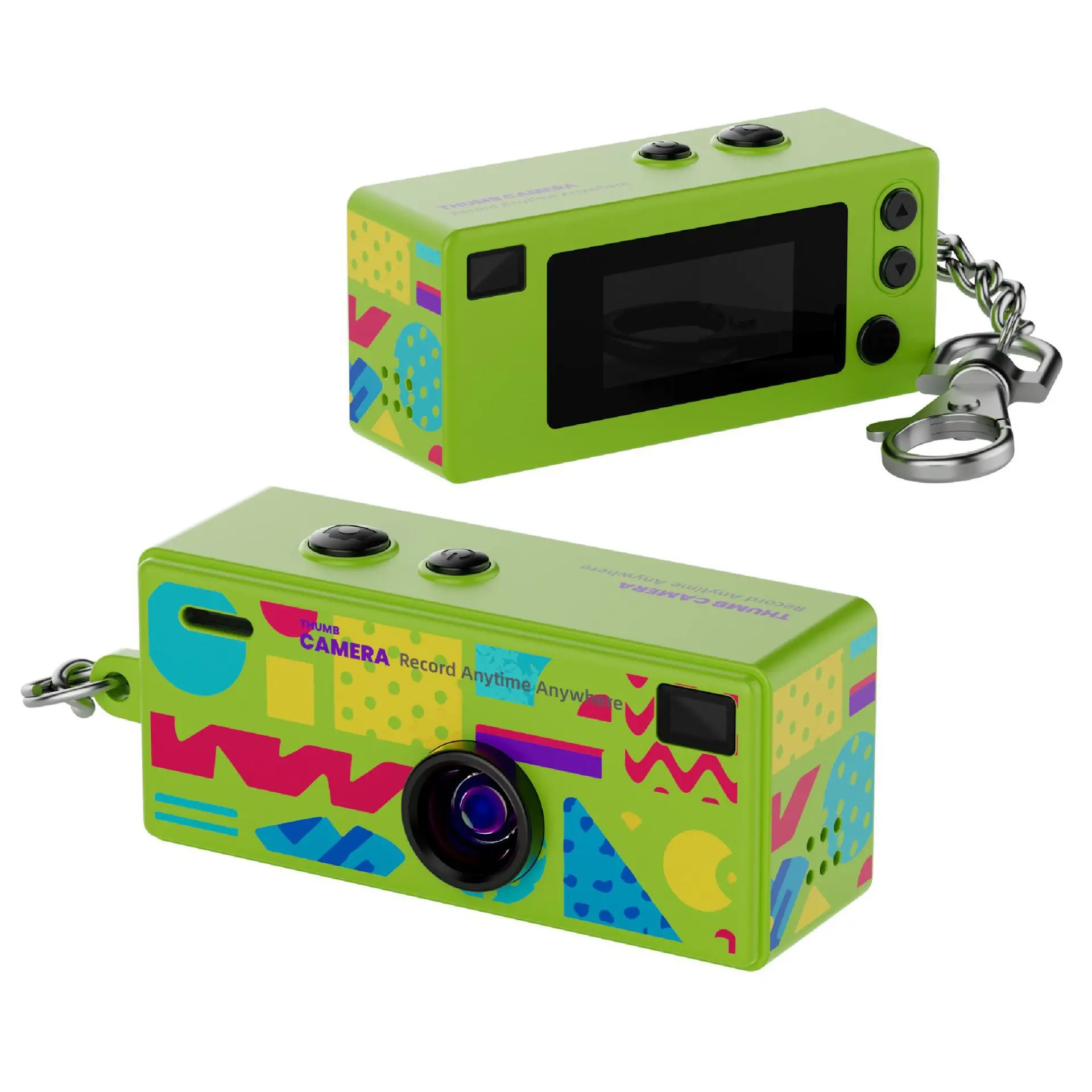 Retro 1984 Thumb Camera 1080i CCD Mini Digital Camera