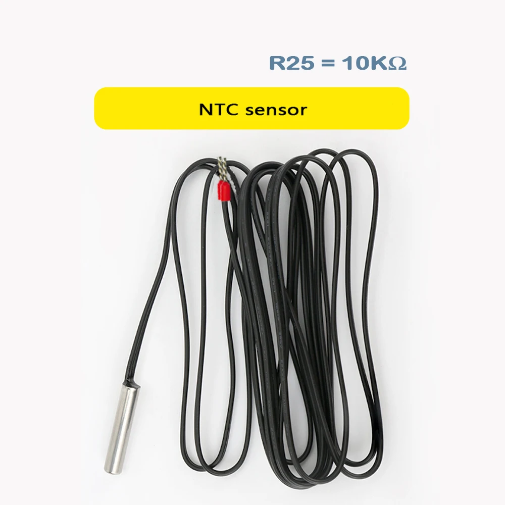 10 meters/15 meters/20 meters External sensor for underfloor heating thermostat，NTC 10K cable waterproof probe