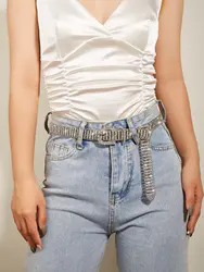 Rhinestone Decor Belt