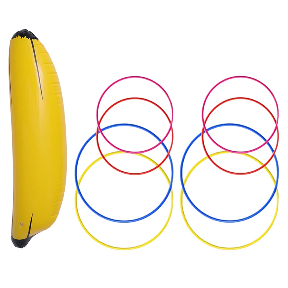 

Banana Beach Toys Inflatable Big Ring Stage Photo Props Single Party Decoration Toss Bride