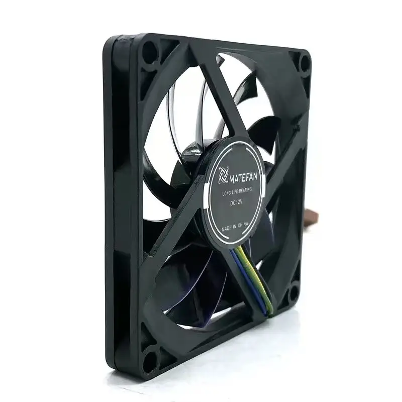 8010 80mm 8cm Silent Mute Fan PWM Ball Ultra Thin 4-Pin Speed Control Computer CPU Power ITX Small Case 12V Fan 8cm