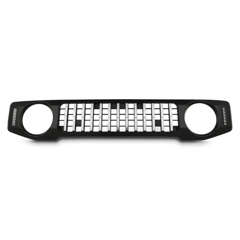 LUMA ABS Front Bumper Grille with LED Turn Light New Accessories for  Jimny Sierra JB64 JB74 JC74 3/5Door 2019-2024