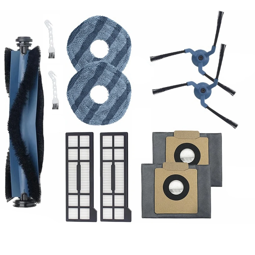 BAAN-For Eufy Robot Vacuum Cleaner X10pro Omni Accessories Main Side Brush Filter Cloth Dust Bag Replacement Brush