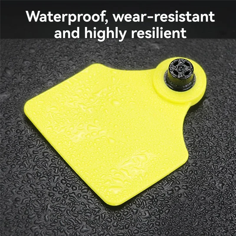 B34B-Electronic Ear Tag 10 Uds RFID Uhf Animal Ear Tag ISO18000 6C Rfid Uhf Tag 860-960Mhz LF 134,2 Mhz