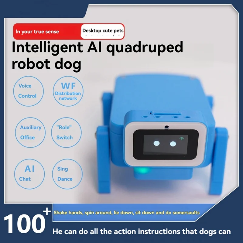 ABVO-ESP32 C3 سيرفو AI الدردشة الصوتية روبوت ESP32-Hi لوحة تطوير الكلاب الميكانيكية تدعم Deepseek Xiaozhi #3