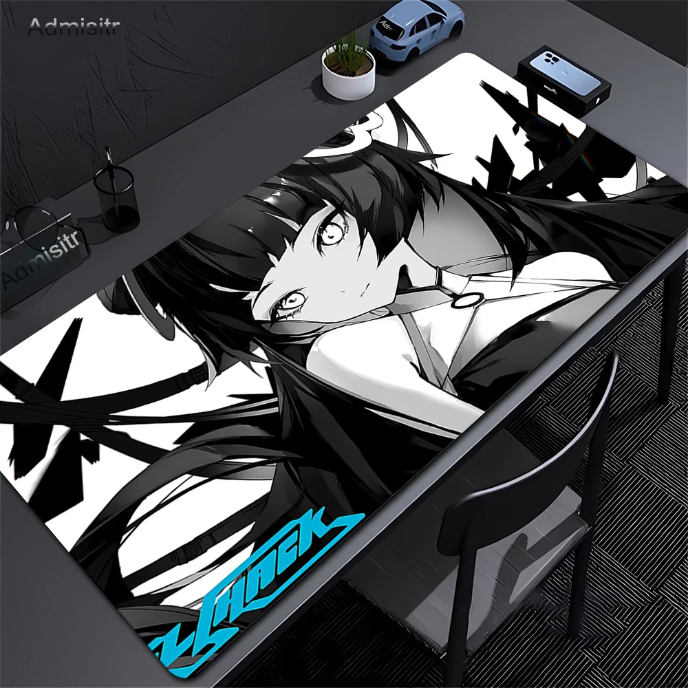 Kazemi Anime Mouse Pad Wallhack Frenzy Faith Yume Large Gaming Mousepad Pc Gamer Computer Accessories Non-Slip Game Keyboard Mat