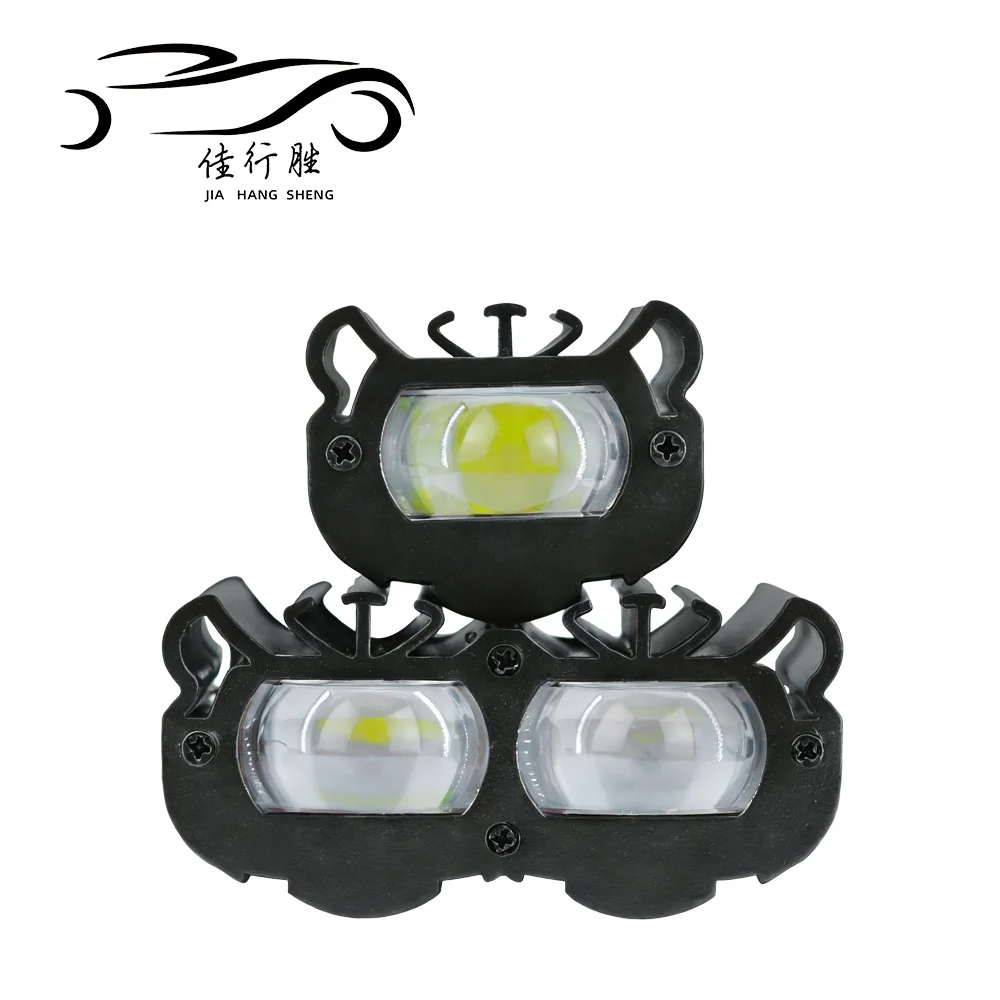 Motorcycle Led 12V High Brightness Motorcycle Headlight Spot Light Dual Color Hi/Low Beam Fog Lamps Electric Car Lights