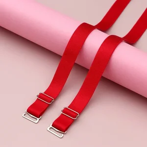 3 PCs Schultergriff Accessoires Verstellbares Hoch elastisches Riemen mit Metalleinstellungsschnalle Inland Clothing Ersatz Bra -Träger 9 Hauptverkaufsmetall High Griff - №5