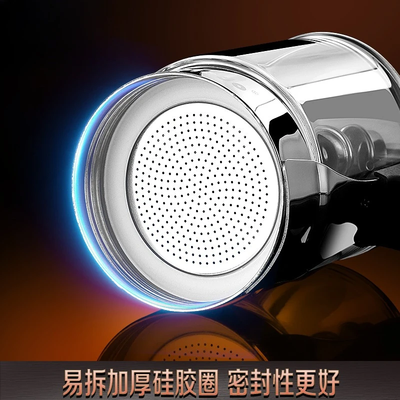 ماكينة اسبريسو من الفولاذ المقاوم للصدأ، ماكينة صنع القهوة المنزلية المحمولة