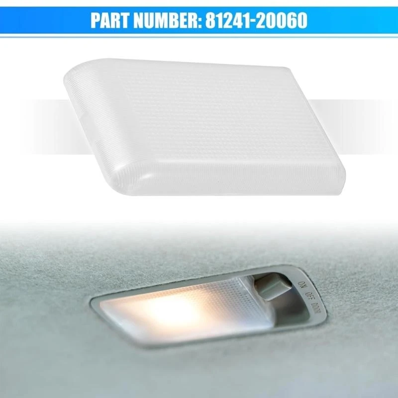 

A2UC 81241-20060 Replacement Roof Dome Map Light Cover Lens 8124120060