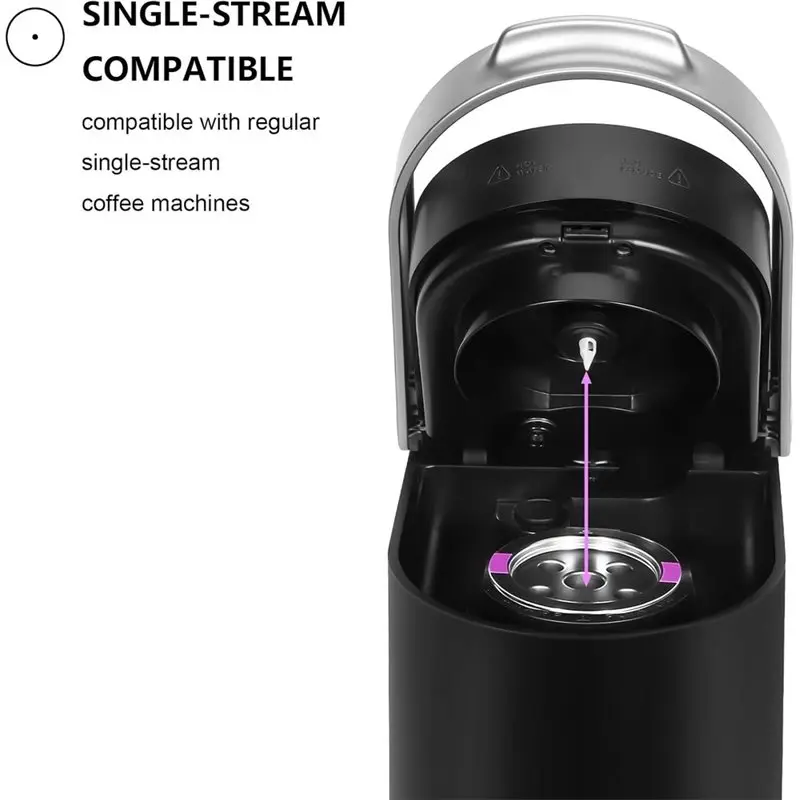 A69X-Reusable K Cups For Keurig For Keurig Reusable Coffee Pods Food-Grade Stainless Steel Mesh Filters