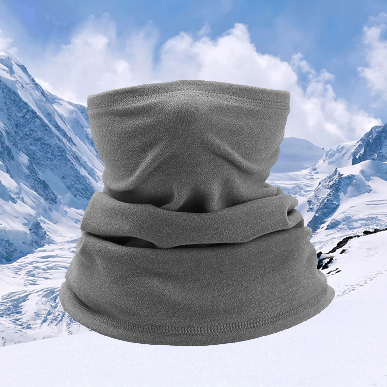 Running Gear To Keep Warm - Thermal Neck Gaiter Soft for Skiing