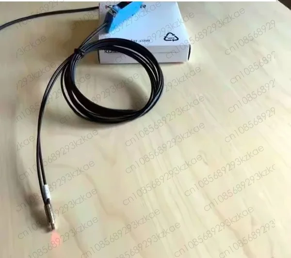 3pcs Inkjet printer fiber optic induction cable LL3-DB01 amplifier sensor M6 stainless steel probe photoelectric eye