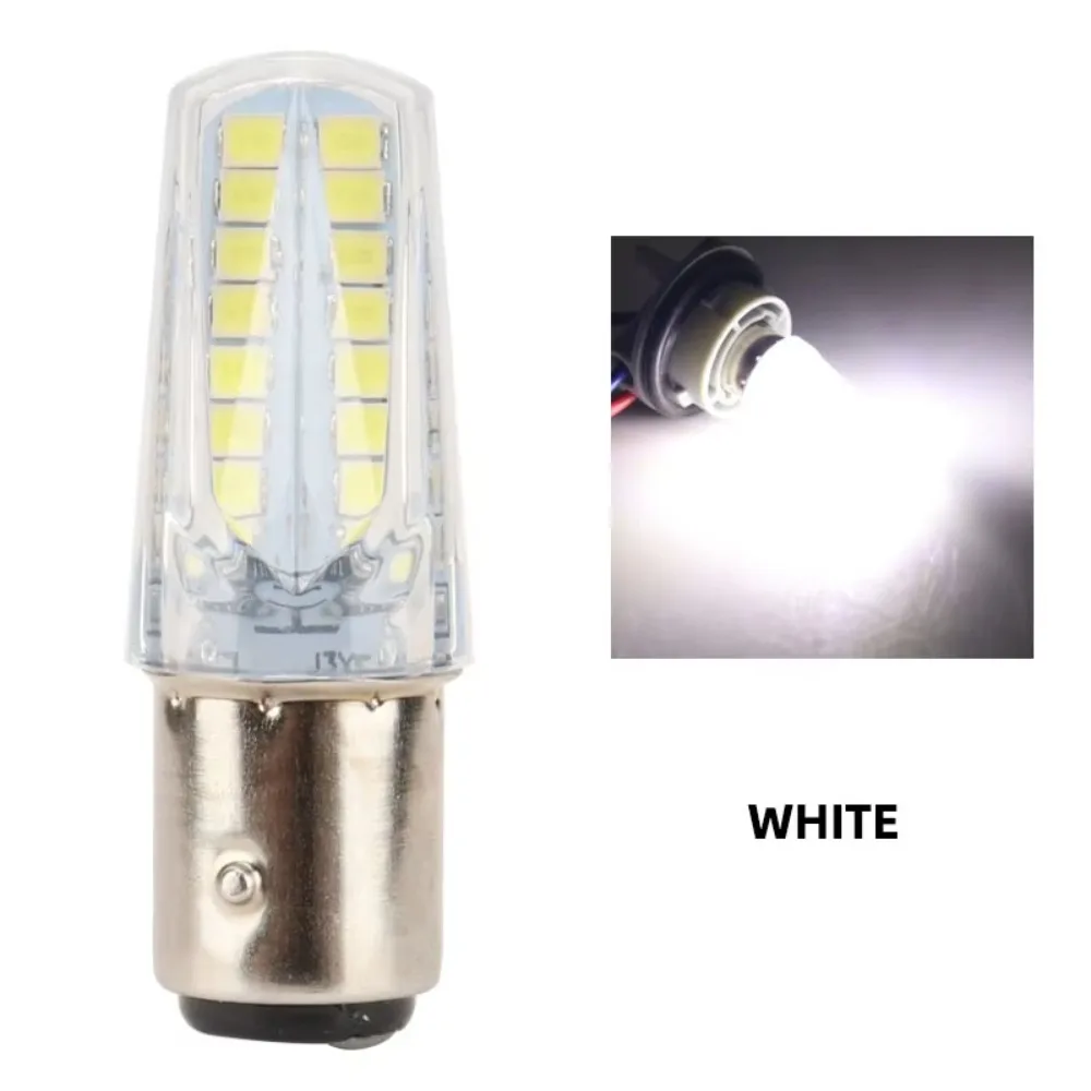 1/2/4Pcs Flashing Warning Reversing Motorcycle Led Lights 1157 Socket 32smd Bulbs Turn Signal Light Strobe 2835 LED Brake Light