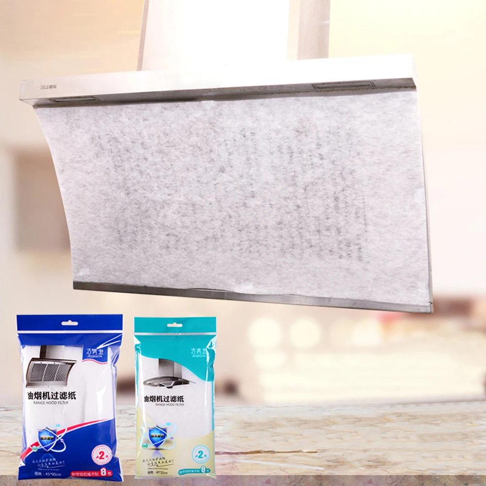 Anti Oil Cotton Filters Your Kitchen Convenient Extractor Fan Protection Powerful Oil Absorption Protection Filter Paper