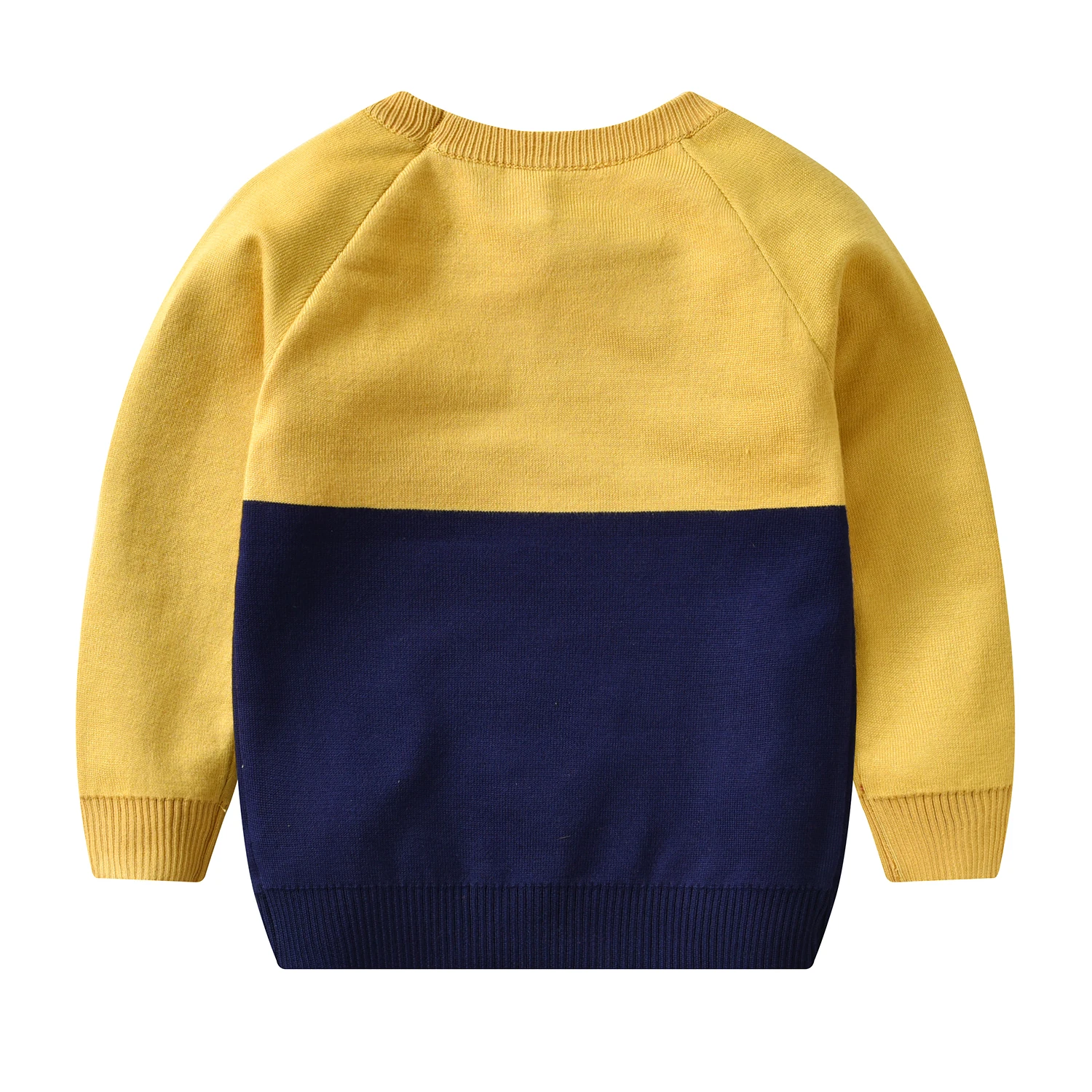 Autumn and winter baby girl sweater, sweater jacket children\'s woven sloper top baby baby boy cartoon long -sleeved sweater