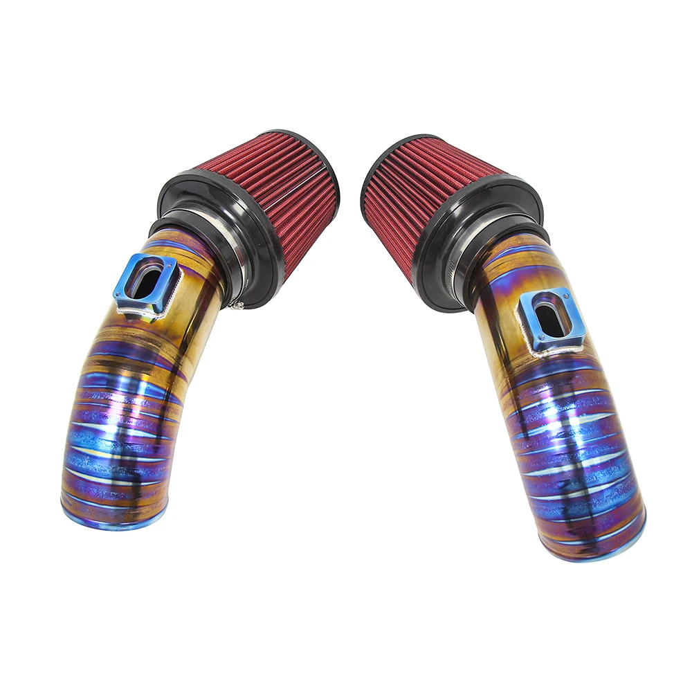 

Suitable for KYOSTAR new model 2012-2017, compatible with F10 M5 F12 M6 S63TU titanium alloy cold air intake kit