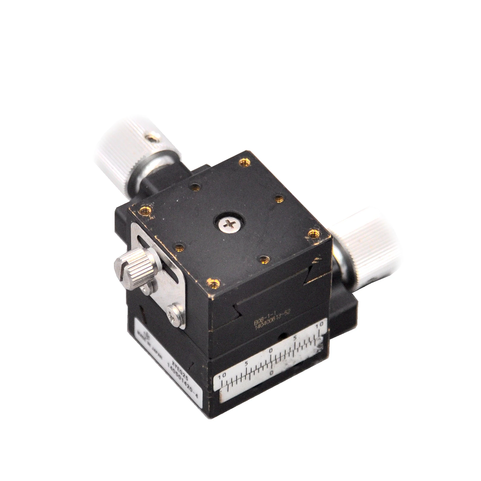 Suruga Seiki B08-1-1 Misumi XYEG25 دليل XY محور عالي الدقة ضبط دقيق النزوح الشريحة البصرية الجدول النحاس 25*25 مللي متر