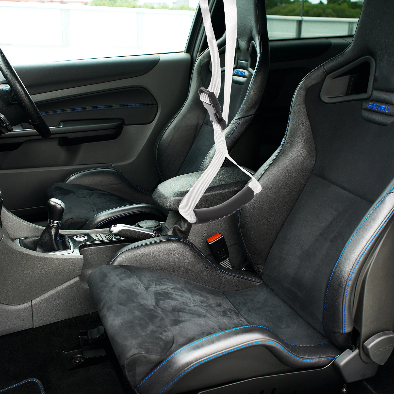 

Car Assist Handle Durable Webbing Plastic Elderly Support Grip Easy Entry Exit Mobility Aids Automotive Grab Handles