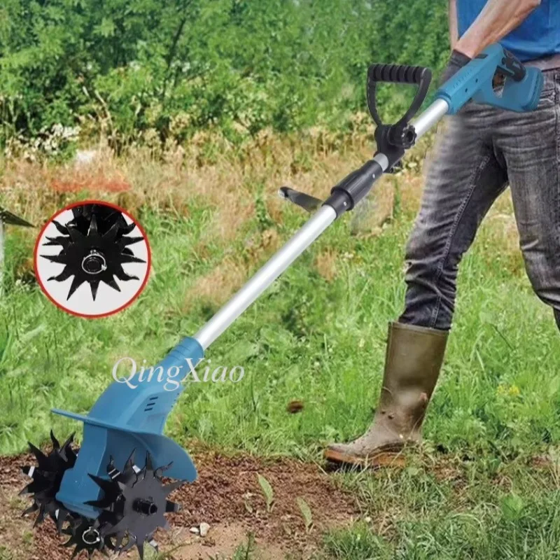 Durable High Reliability Lightweight Micro Tiller Machine Suitable For Outdoor Gardening Fast And Efficient Soil Loosening Using