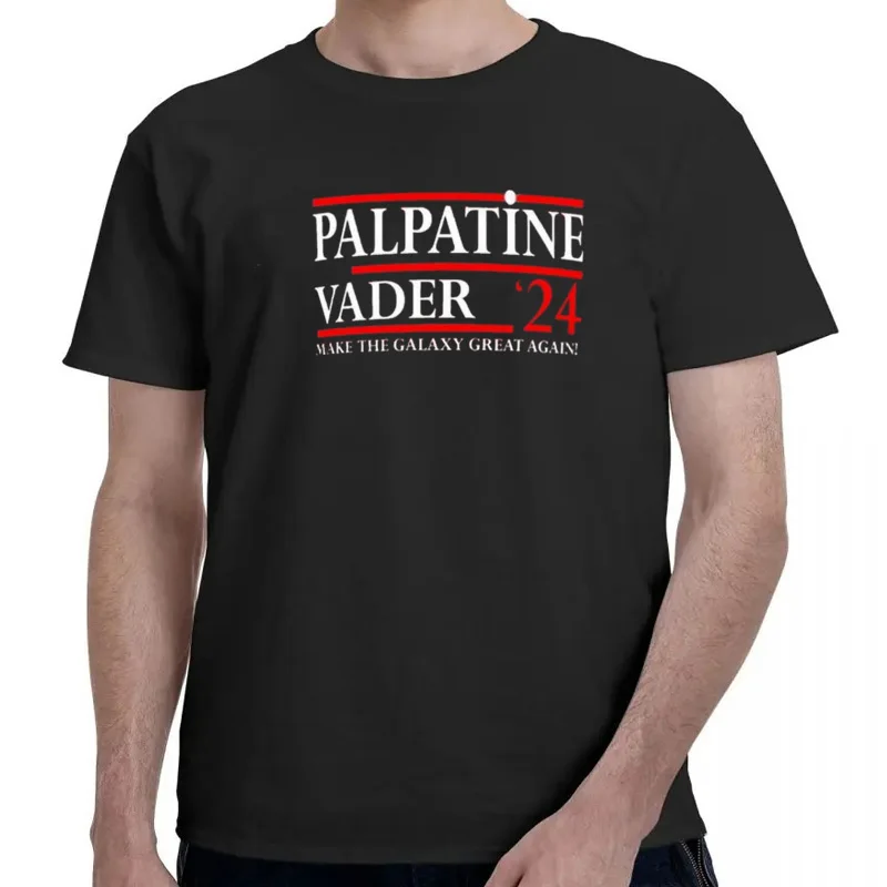Camiseta con estampado de Vote Palpatine Vader para hombre, camisa de manga corta con estampado de Palpatine Vader, colo