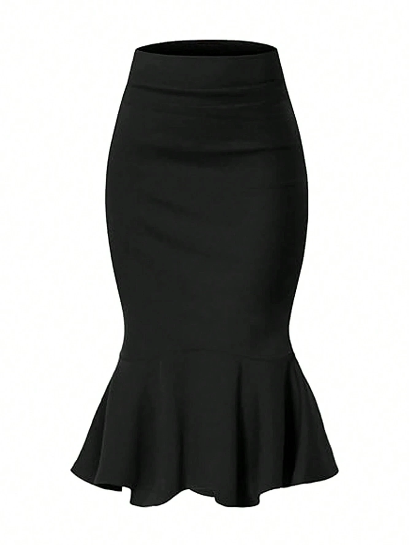 Women'S Spring Summer Elegant Commute Office Pencil High-Waist Skirt/Elegant Minimalist And Fashionable Style/Vacation Wear/Summ