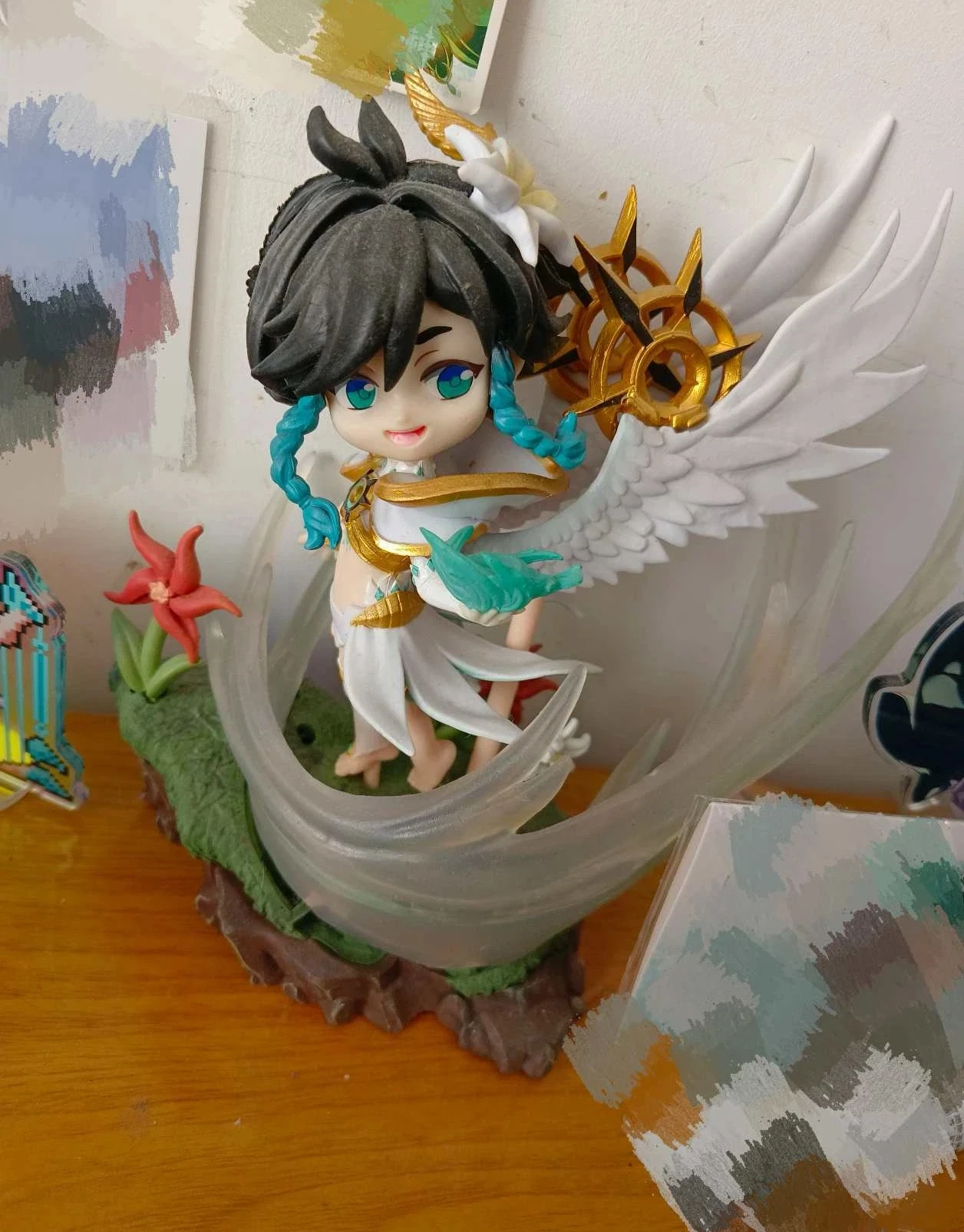 

Genshin Impact Barbatos Venti Anime Girl Pvc Action Figure Trendy Toys Game Statue Collection Model Desktop Decor Surprise Gifts