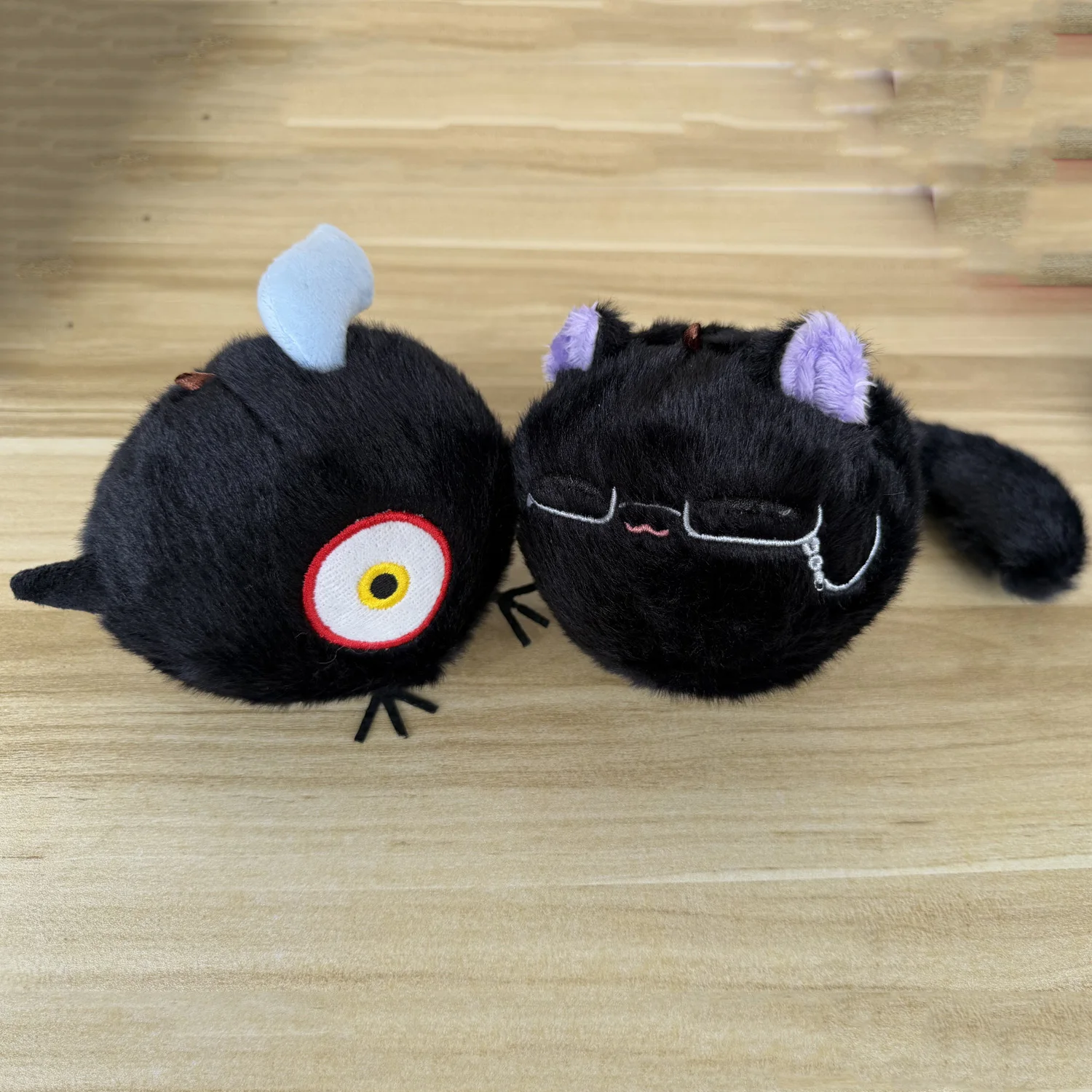 

Funny 12cm Stuffed Genshin Impact Pantalone Il Dottore Plushie Anime Chick Cat Plush Doll Toys Keychain Pendant Holiday Gifts