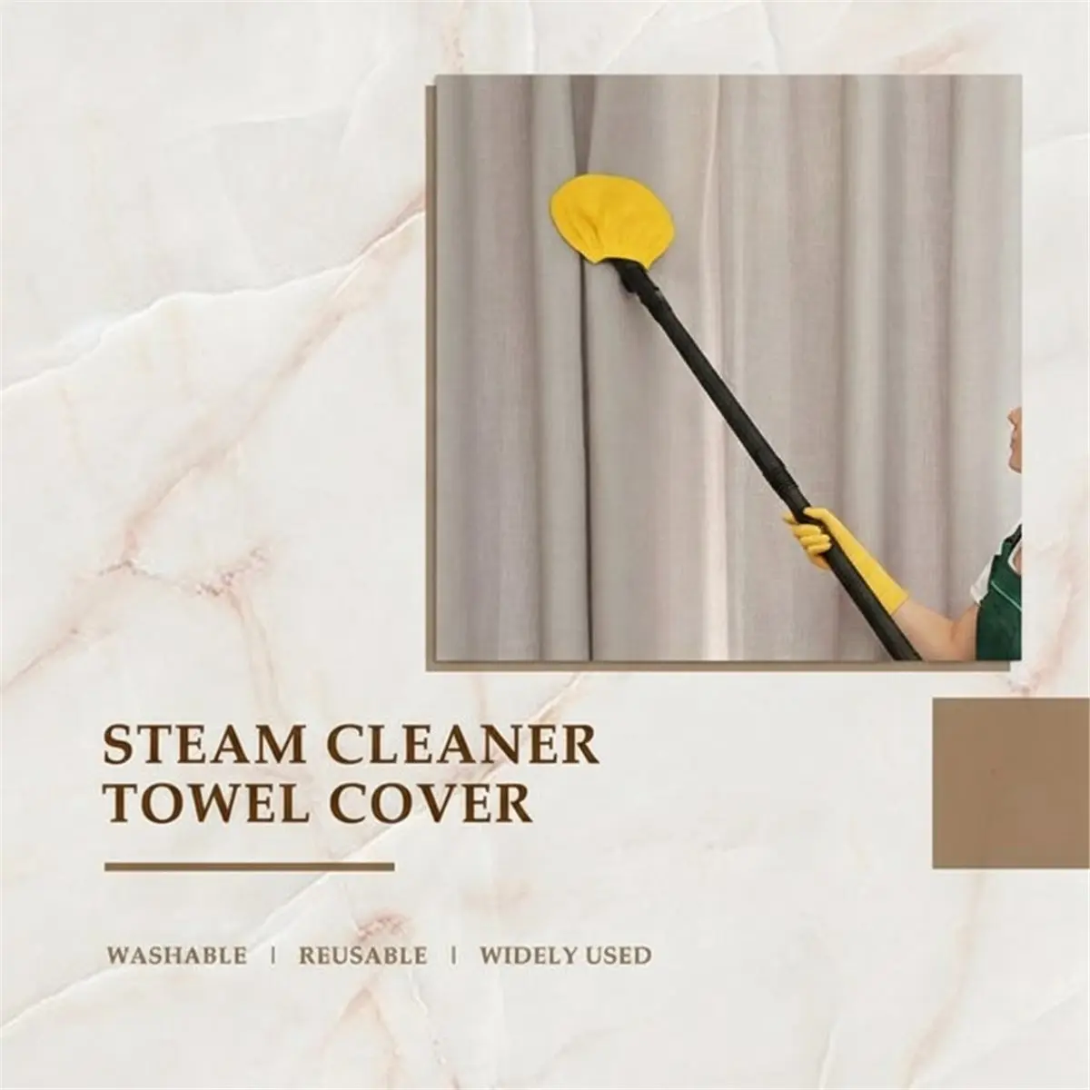 ♋♐…BUY Steam Handheld Brush Microfibre Cloth Set for SC1 SC2 SC3 SC4 SC5 Steam Cleaner Hand Nozzle Spare Parts