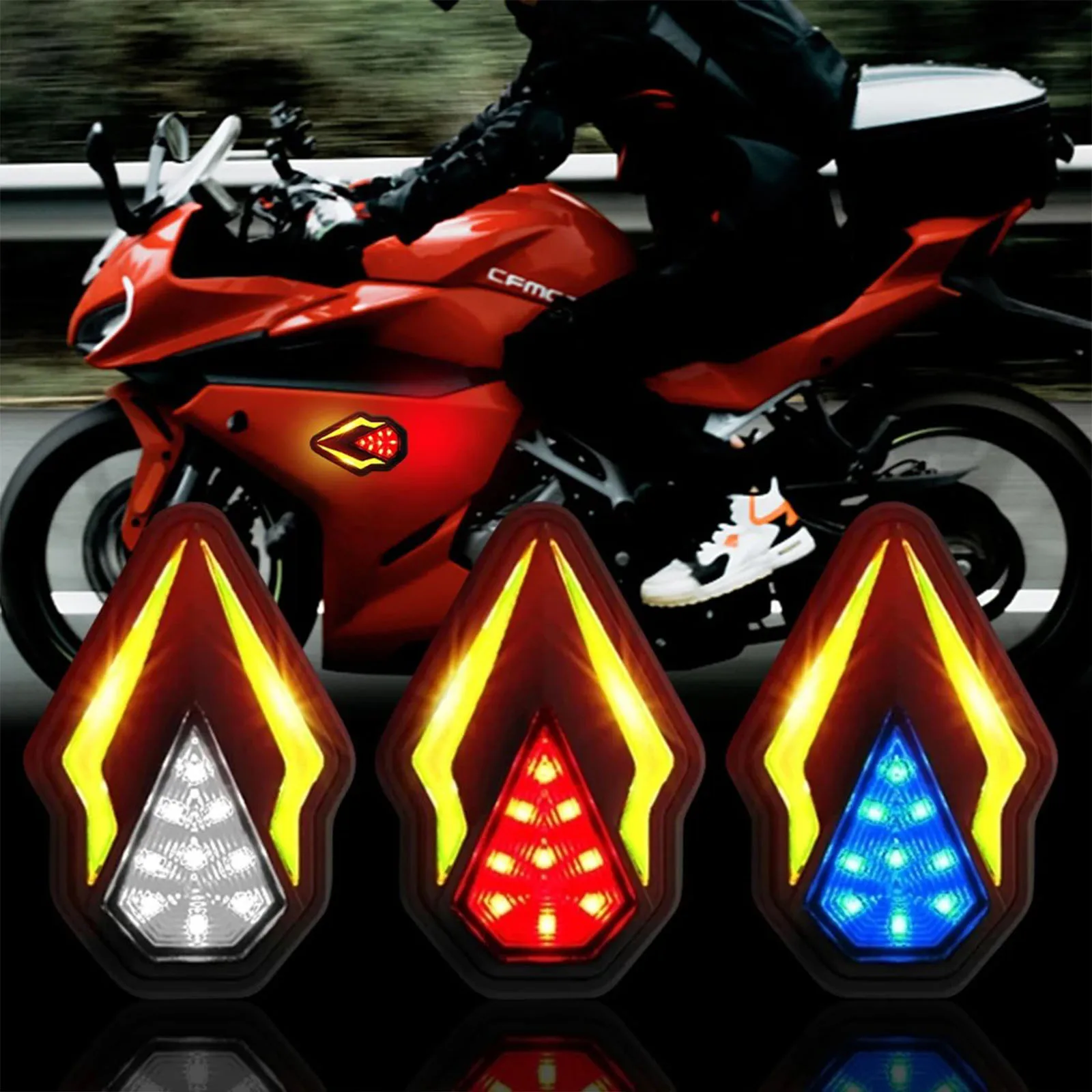 2Pcs Motorcycle Led…