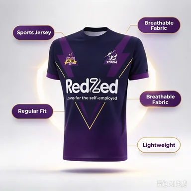 Melbourne Storm 2026 Men's Rugby Shirt Australian Football Fan Style Training Casual 3D Print Parent-child Tee