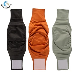 BIAI Anti-Side Leak Dog Male Diaper Reusable Physiological Pants Sanitary Underwear Belly Band Nappies Cloth Cotton Diaper Wraps