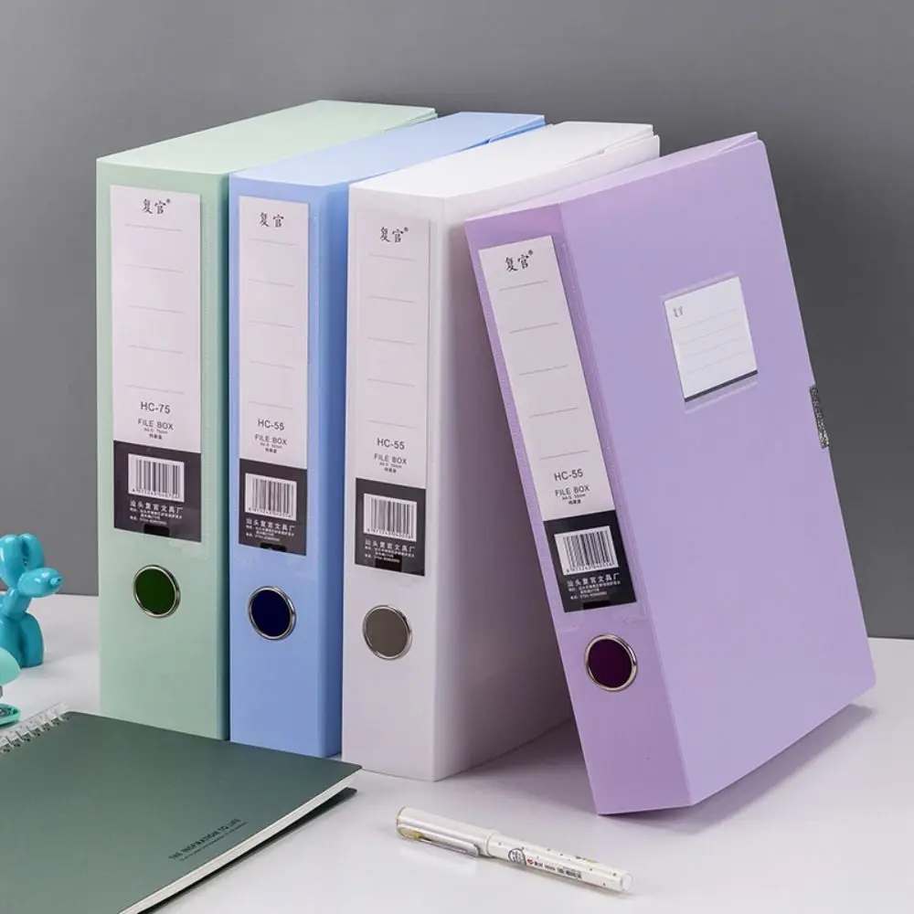 Large Capacity A4 Multifunctional Document Storage Box Folder Office Information File Organizer for Learning And Document Manage