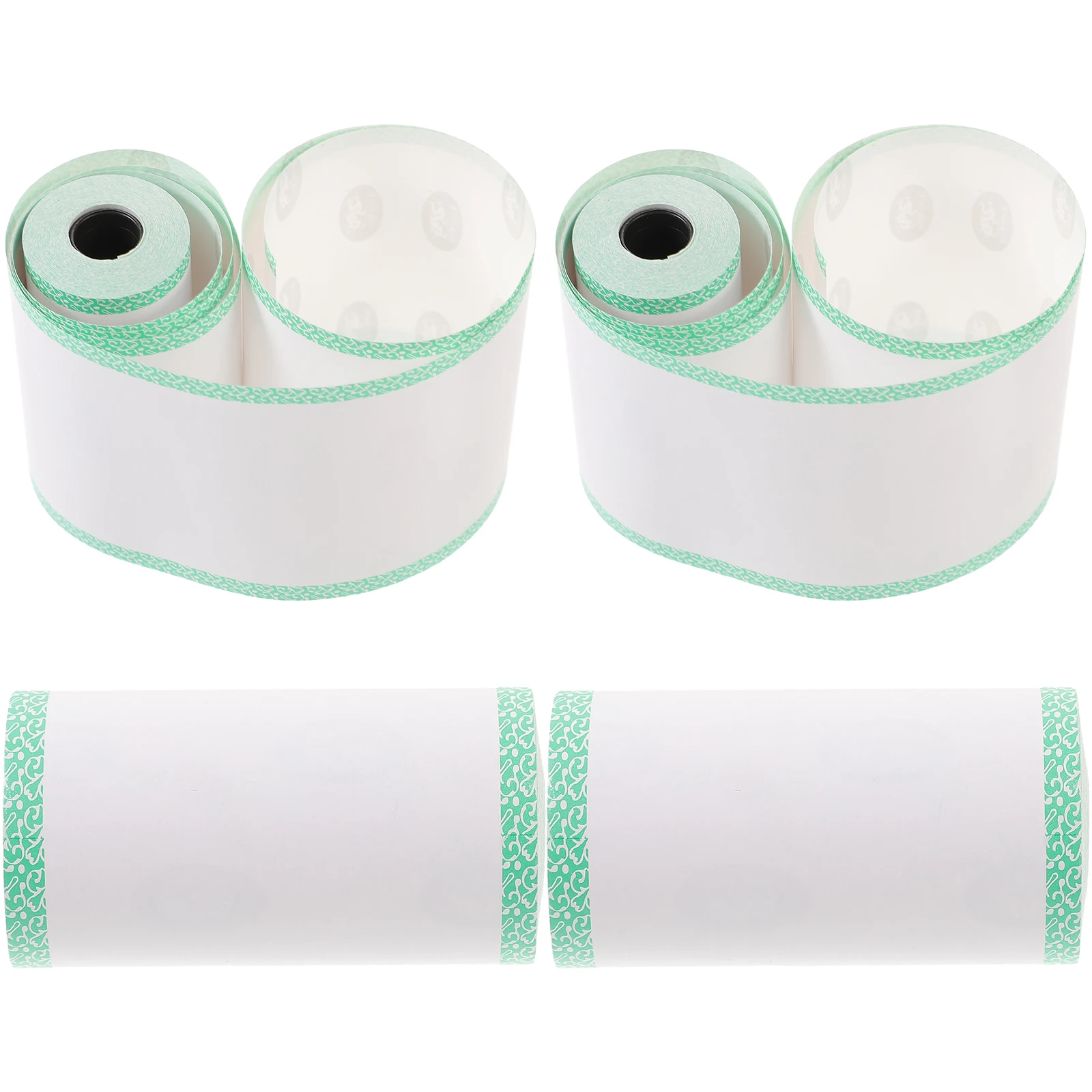 

5 Rolls Thermal Paper 57mm x 3m Smooth Surface Multipurpose Cash Register Receipt Paper Roll for Office Bank Hospital