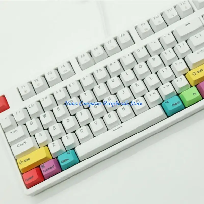 F68C لـ لوحة المفاتيح الميكانيكية Keycaps OEM Profile PBT CMYK Modifiers 10 for Ke