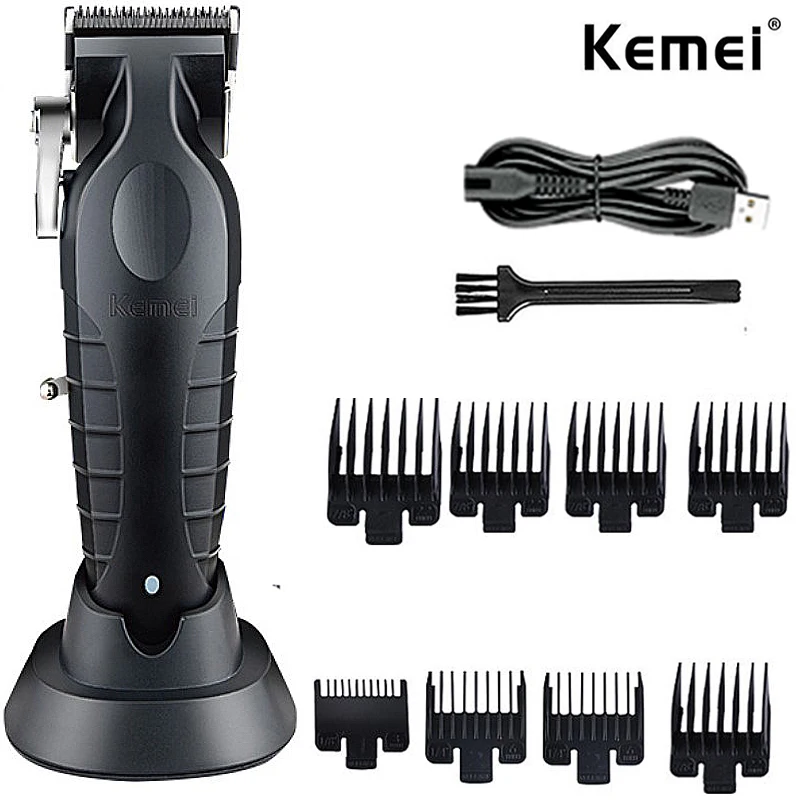 Kemei KM-2296 KM-2299 KM-1102 Professionelles Haarschneidemaschinen-Set Elektrorasierer Männliche Haarschneidemaschine Herren-Trimmermaschine