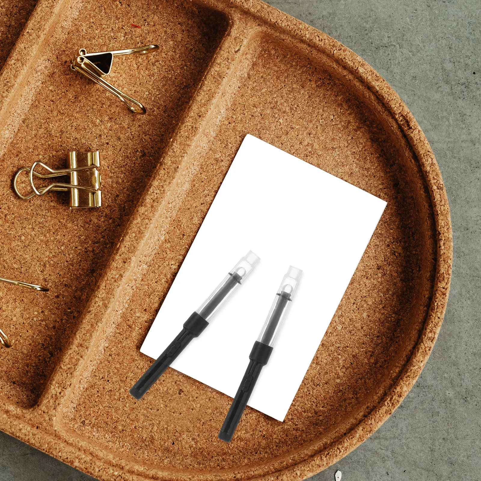 50 個ユニバーサル万年筆インクコンバーターツイストメカニズム詰め替え可能なプランジャー、ボトル入りインク用万年筆男性用