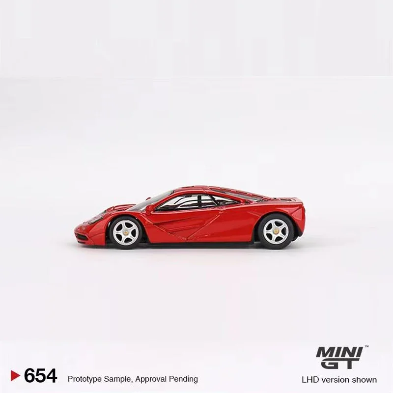 MINI GT 1:64 Toy Model Car F1 Alloy Die-Cast Sport Vehicle #654 Red Display Gifts Display Collection Gifts