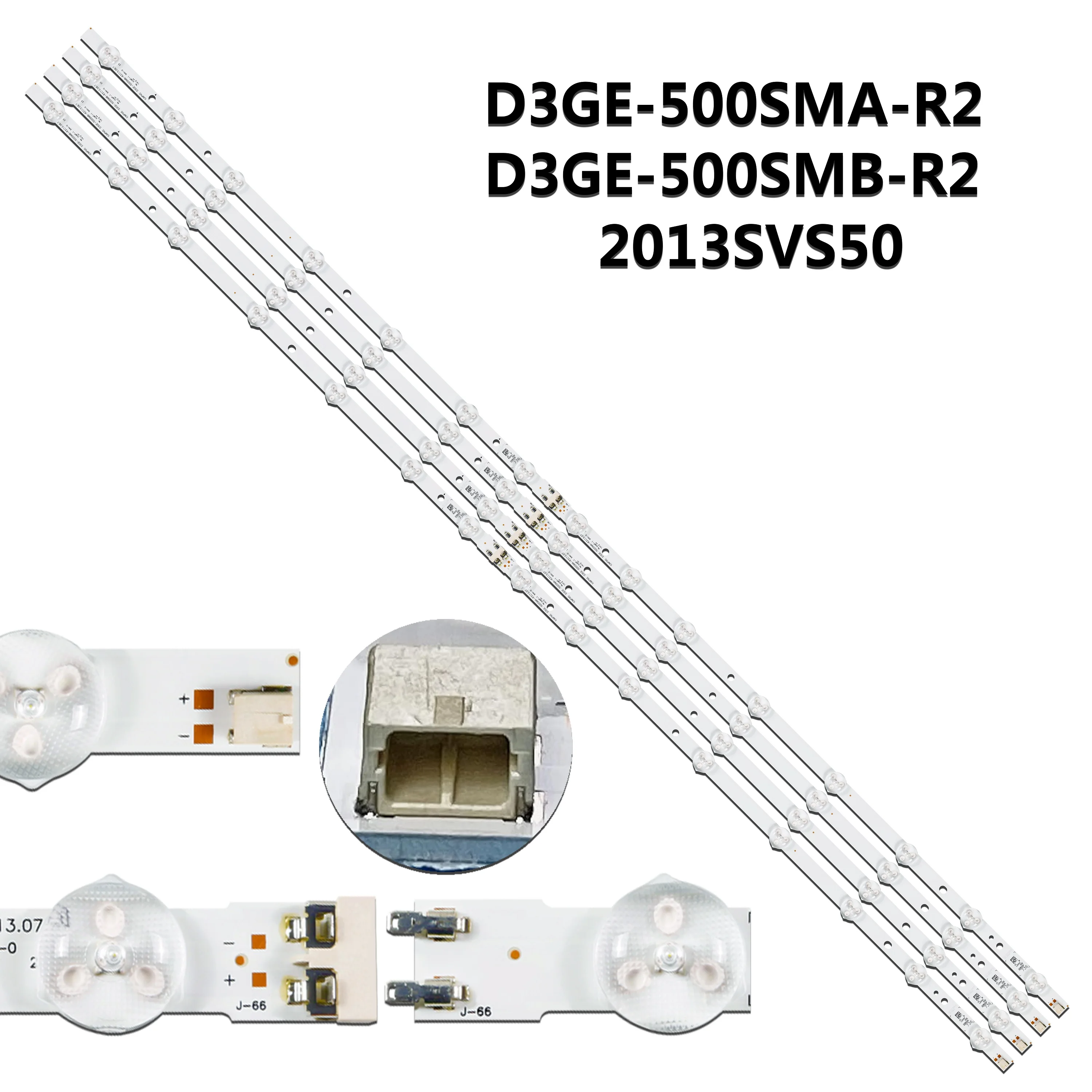 

5/10 комплектов для 50-дюймового телевизора UN50H5203A UN50H5203 UN50J6200 Un50fh5303 UN50H5303 LM41-00001Z LM41-00001Q Светодиодная лампа подсветки