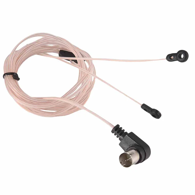 

FULL-FM Broadcast Antenna 75 Ohm Dipole Indoor T Antenna Aerial Male F-Type Connector Transmitting FM Antenna High Quality Trans