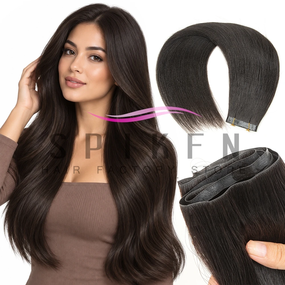Straight Tape Weft Hair 12