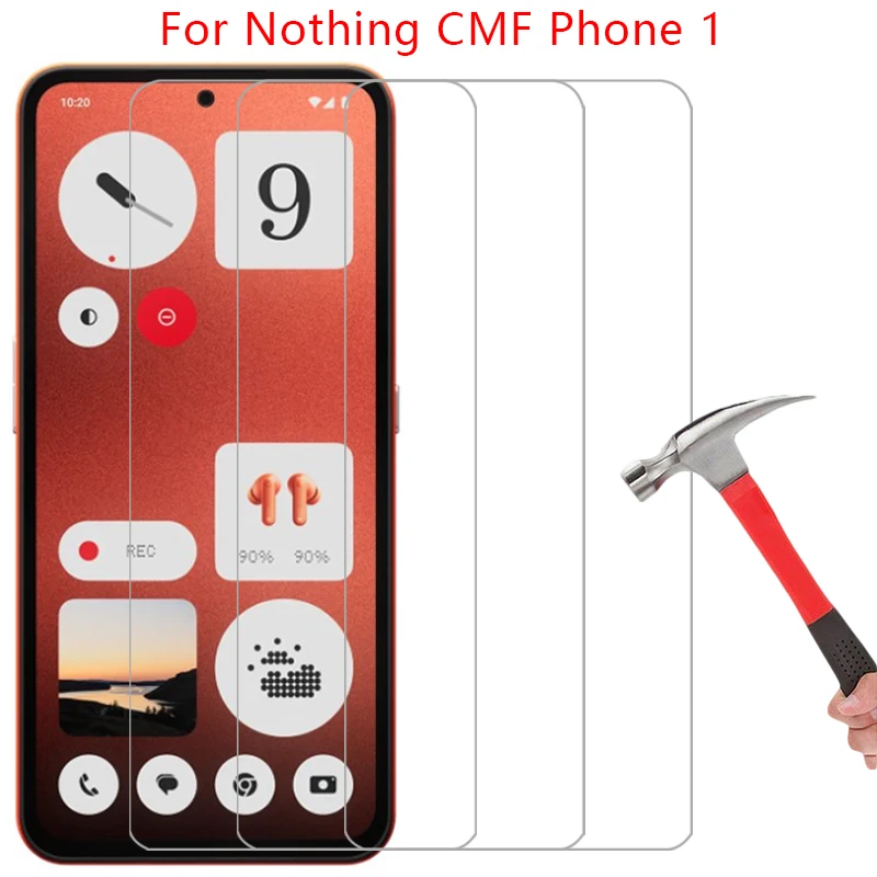 Телефон с закаленным стеклом для ничего, модель cmf 1, телефон на cmfphone phone 1, задняя крышка 360 дюйма, Note nathing, не тонкий нетиг телефон 1, лампа 6,67