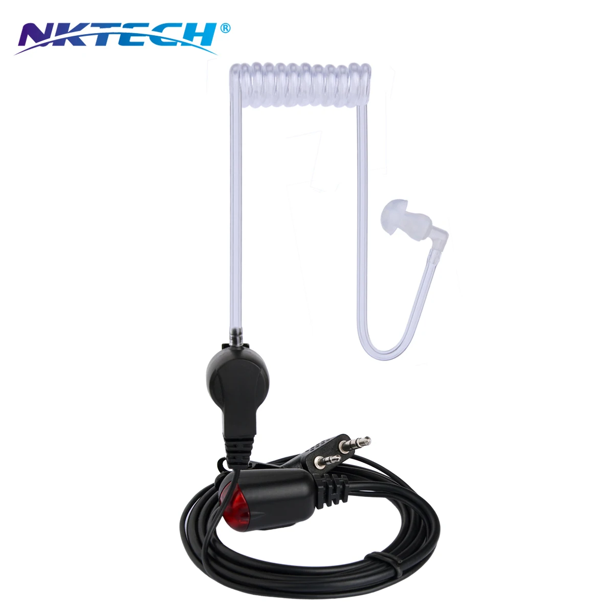 NKTECH NK-H7 Earpiece Headset Air Tube For HYT WOUXUN PUXING TYT KENWOOD BaoFeng UV-5R DM-5R UV-5X GT-3TP GT-5TP UV-82 UV-82HP