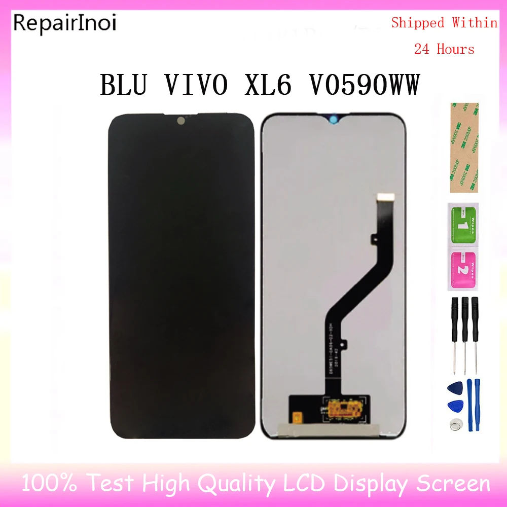 

For BLU VIVO XL6 V0590WW LCD Display Touch Screen Panel Digitizer Sensor Glass Full Assembly Replacement Repair Parts
