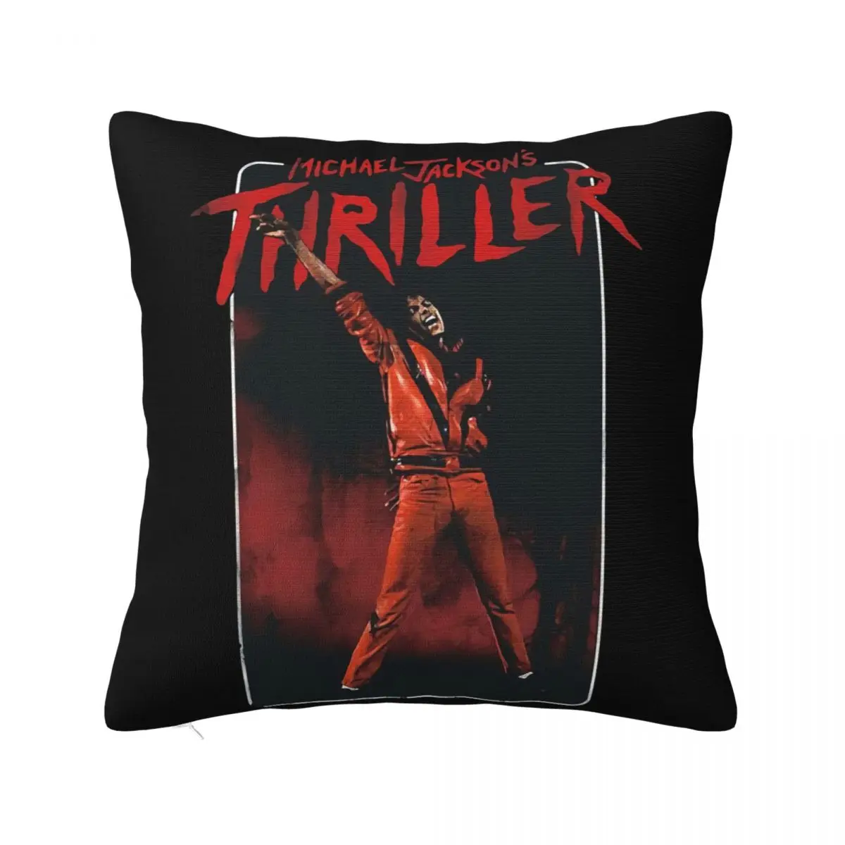 Michael Jackson With Thrillerblack Mug Women T- Unisex Vacation Creative Design Swag Leisure Man Hot Sale Pillow Case