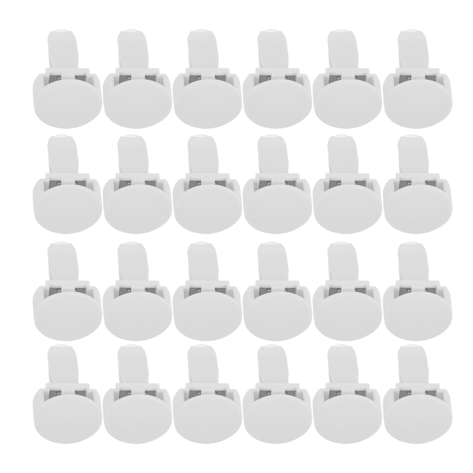 

30 pcs Plastic Round Car Clips Aromatherapy Air Freshener Vent Clips Durable Secure Fit Easy Installation Compact Design Cute