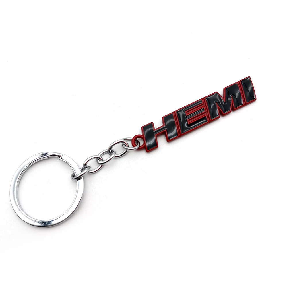 HEMI Car Racing Keychain Keyring Key Chain Ring Holder For Honda Racing Sport Odyssey City Civic Accord Crv Hrv FitSpirior