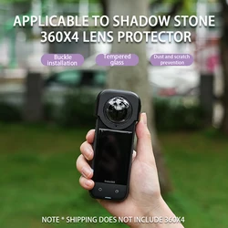 Suitable for Insta360 Shadow Stone 360X4 Lens Protection Panoramic Camera UV Protection Filter Sports Accessories