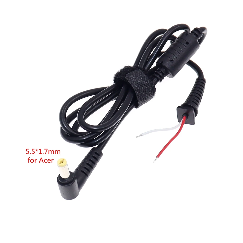 5.5x1.7mm DC Power Charger Plug Cable Connector 90 Right Angle Cord for Acer Laptop / Notebook Adapter